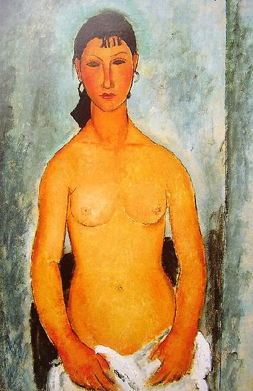 Stehender Akt, Amedeo Modigliani